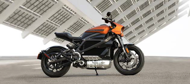 Das brandneue Harley-Davidson Elektro-Motorrad LiveWire